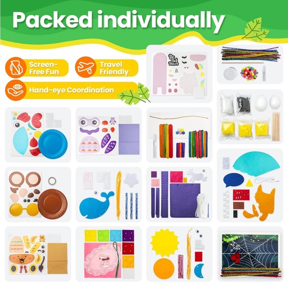 Eleanore's Diary Crafting Art 🎨 Supplies Kit includes 14 Projects - Picture 4 of 12